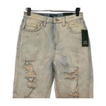 Wild Fable Women's Highest Rise Light Blue Distressed Mom Jeans - Size 0 - NWT Photo 3