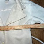 Liebeskind VTG LIEBE Cream Fleece Shawl Collar Belted Jacket Coat Made in USA Womens Large Photo 7