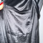 Juicy Couture  Black Soft Velour Sleepwear Robe size S/M Photo 5