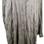 ZARA  Blue Wrap Crinkle Silky Robe Size XS Photo 9
