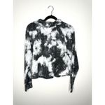 Abound NEW  Pullover Sweater Womens XS Black White Tie Dye Cowl Neck Soft Ribbed Photo 4