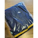 Lands' End  Cardigan‎ Size Small Multicolor Colorblock Stripe Open Top Preppy City Photo 12