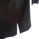 COS  Black Long Sleeve Pocket Tunic Dress Size Large Minimalist Contemporary Photo 6