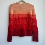 Moschino  Monhair Ombre Long Sleeve Knit Fuzzy Sweater Size XS? Y2K Sustainable Photo 5