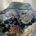 Indigo Moon Womens Medium Jean Tribal Dressy Jacket Embroidery Boho Artsy Spring Blue Photo 7