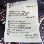 Style & Co  NEW Purple Embroidered Paisley Boho Tunic Top Plus 0X Fall Blouse Photo 5