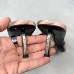 Off-White  Tie Dye Liquid Melt Squared Open Toe Allen Wrench Mule Sandal Heels 40 Photo 9