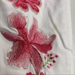 The Quacker Factory Women’s Capri White Floral Jeans Size 8 Inseam 21” Photo 8