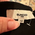 SUNCOO Paris Black Long Sleeve Sweater Top Size TO XS Size M Photo 4