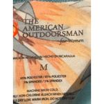 The‎ American Outdoorsman Women's Floral Long Sleeve Rash Guard Swim Top Medium Photo 2