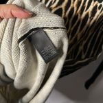 Vince Camuto  Animal Print Sweater Dress Black Brown Beige Size Small Photo 7