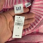 Gap  Relaxed Cable-Knit Crewneck Sweater, Pink, S, 817298 Photo 3