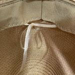 Summer‎ Beach Hat 100% Paper Classic Natural with Black Band Tan Photo 3