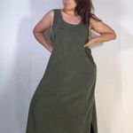 White Stag  Forest Green Sleeveless Maxi Dress Photo 0