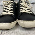 Old Navy Tie Up Sneakers Black And White Size 7 Women Photo 3