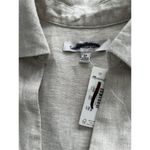 Madewell  $128 V-Neck Mini Dress 100% Linen in Natural Size XS NQ627 Photo 6