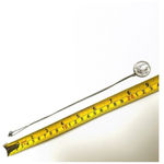 Vintage Beatvs Pivs PPX Sacred Heart of Jesus Medal pendant necklace Silver Photo 7