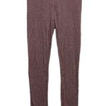 Lou & grey for Loft Leggings Pants Purple Red Geometric Womens Small Rayon Blend Photo 0