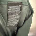 The North Face Womens XL Green Ribbed Waistband Workout Leggings Side Pockets Photo 7