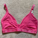 Victoria's Secret Pink Bralette Carmine Rose Bling Limited Edition Photo 0