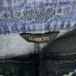 Charter Club  Classic Fit Capri Jeans 10 Blue Mid Rise Button Zip 5 Pocket Photo 4