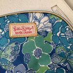 Lilly Pulitzer  for Estee Lauder Blue Floral Makeup Pouch Bag Photo 3
