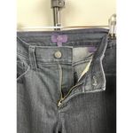 NYDJ Dark Blue Wash Lift Tuck Technology Crop Cuffed Denim Jeans Size 2 Photo 7