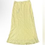 Krisa NWT  Boa Midi Skirt in Yellow Size Small Photo 6
