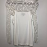 Charlie Paige  2 Piece Lace Polka Dot Top White Photo 4
