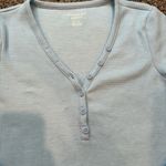 American Eagle  Long Sleeve Henley Photo 1