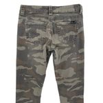 Seven7 2/$30  Distressed Camo Ankle Length Skinny Mid Rise Denim Jeans Photo 4