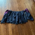 Free People Vacay Vibin Cold Shoulder Tassle Top SIZE M Photo 6