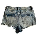 Refuge Distressed 5 Button Front Cotton Mini Shorts Size 6 Photo 1