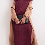 Madewell Short Sleeve Midi Dress with Slit Photo 1