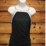 Black Pink Long Corset Gown Dress Black Size 8 Photo 6