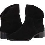 Lucky Brand NWOT  Lollin Bootie Black Oiled Suede Size 6.5 Photo 1