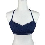 Aerie Blue Lace Bralette Size M Photo 0