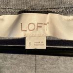Loft NWT  V-Neck Short Sleeve Tunic T-Shirt Grey Women Size Small Photo 2
