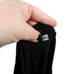 Black Long Sleeve Maternity Photoshoot Gown – Size 2XL, Gothic/Witchy Look Photo 14