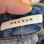 PacSun  Blue High Rise Mom Jean Shorts Womens 24 Denim Casual Beachy Summer Vaca Photo 4