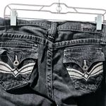 Lucky Brand  Lil Maggie Boot Cut Dark Wash Denim Jeans Size 27 Embroidered Womens Photo 6