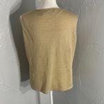 Dana Buchman  Shimmering Gold Tank Top Photo 5