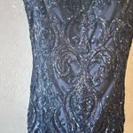 B Darlin Elegant B. Darlin Black Sequin Dress Photo 3