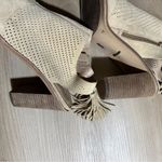 Gianni Bini  Beige Women's Peep-Toe Suede Leather Summer Sandals US Size‎ 11 Photo 10