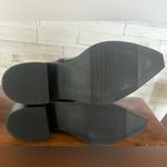 Open Edit Women KIARA WESTERN BOOTIE IN BLACK CROCO in size 6.5 Photo 6