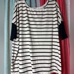 White Birch  Striped Black and White Top Photo 2