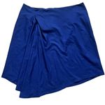 Arlum Royal Blue Indigo Full Asymmetrical Midi Skirt Plus Size 18 NEW Tags Photo 3