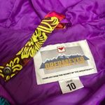 Obermeyer Vintage 80s 90s  Half Zip Windbreaker Insulated Hood Kangaroo Pocket 10 Photo 14