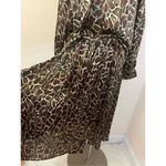 ZARA Satiny Animal Print Midi Skirt Set S/M Photo 5