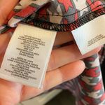 Anne Klein  Red Black Houndstooth Sleeveless Secretary Blouse Satin Bow Collar Photo 8